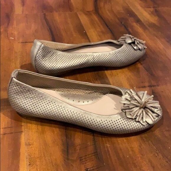 Hush puppies flower ballerina flats loafers shoes - Picture 3 of 7